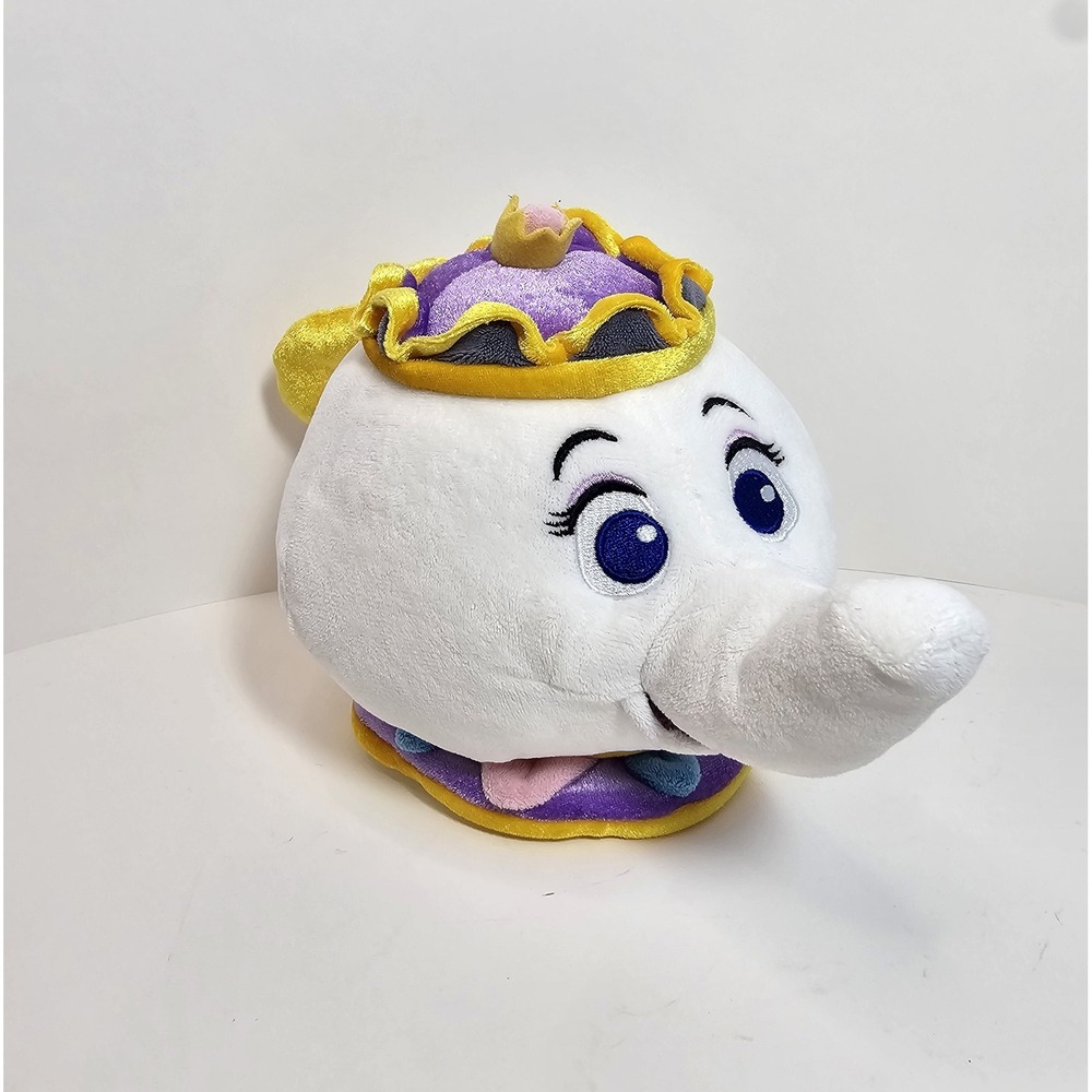 Disney Store Mrs. Potts Weighted Plush Beauty and the Beast - Very Good